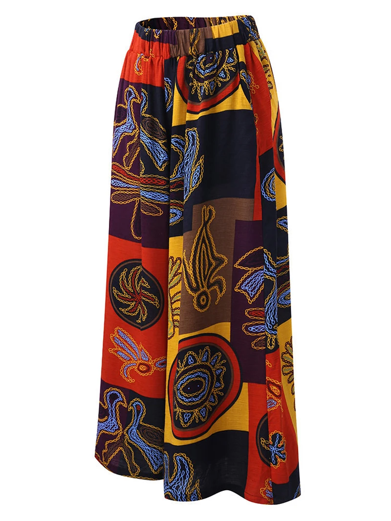 2019 Autumn Wide Leg Pants Loose Print Casual Trousers Streetwear Women Hot New Trousers Long Pants For Women Plus Size Trousers 2019 Autumn Wide Leg Pants Loose Print Casual Trousers Streetwear Women Hot New Trousers Long Pants For Women Plus Size Trousers