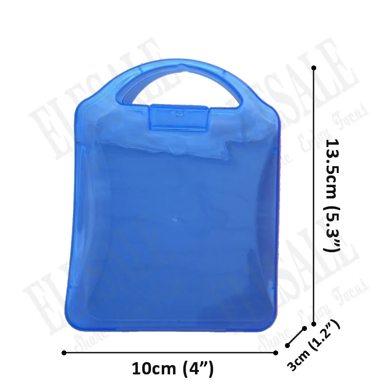 

Portable Transparent PP Storage Box For Emergency Kits Color First Aid Kits Pill Box Hard Case Home Travel Outdoor Camp