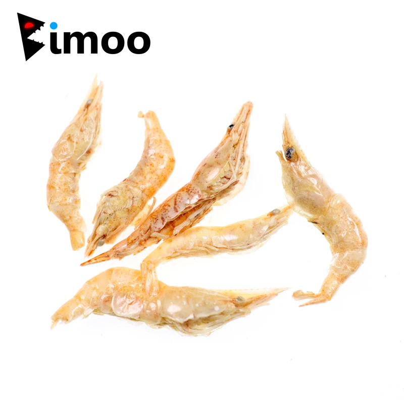 Bimoo 10 упаковок замороженная сухая натуральная рыболовная приманка пешка