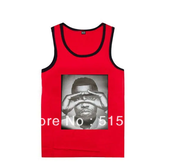 2013 Newest Free shipping Hype Means Nothing Muscle Tank red print design simple tank top size S-XXXL avaliable | Мужская одежда