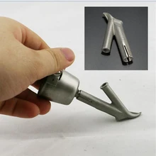 7 мм треугольная форма Скорость сварки сопла кончик рта горячий воздух пластиковый сварочный инструмент