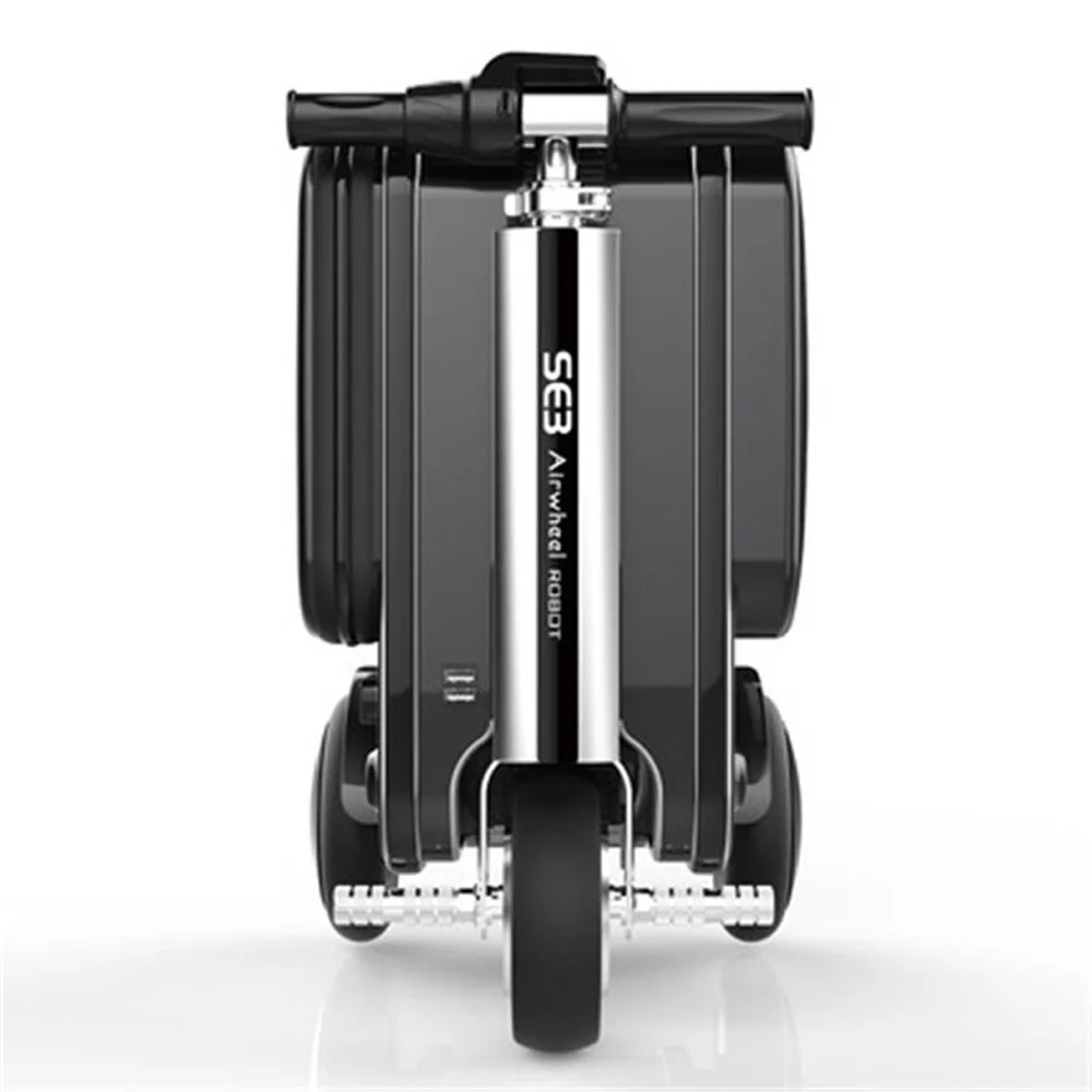 Top airport travel business leisure riding luggage electric bike scooter 2