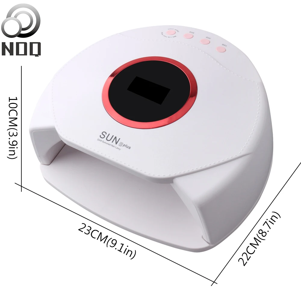 NOQ Max54W SUN5 Plus Светодиодный УФ светильник для ногтей сушилка 27 s маникюра сушка гель