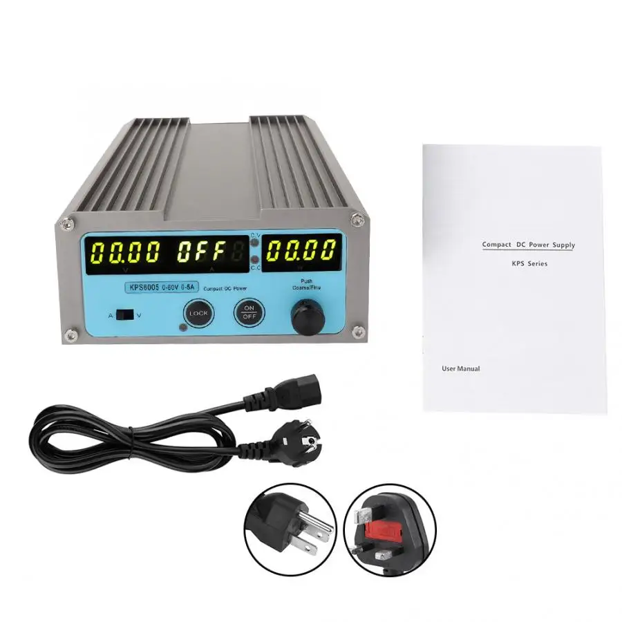 

Adjustable Switching Power Supply Switch Power Supply Module KPS6005 0-60V 0-5A Output Adjustable Digital DC Power Supply