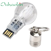 2017 New USB 2.0 16GB Blue LED light Lamp Bulb Model Memory Flash Stick Pen Drive U Disk High Quality Wholesale Price-KXL0418