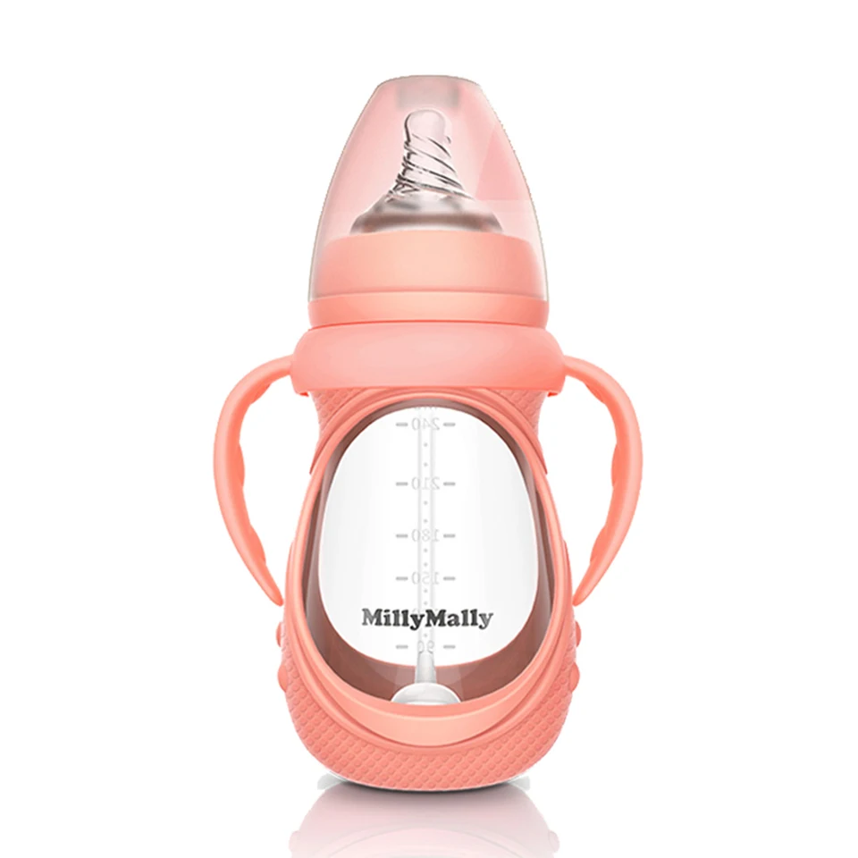 baby bottle with detached nipple