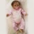 22 “renascer Baby Dolls Silicone Presentes de Aniversário Dos Miúdos Brinquedos Para Meninas Bebe Reborn Reborn SDK-51R1 Brinquedos Meninas Brinquedos 3 Ano