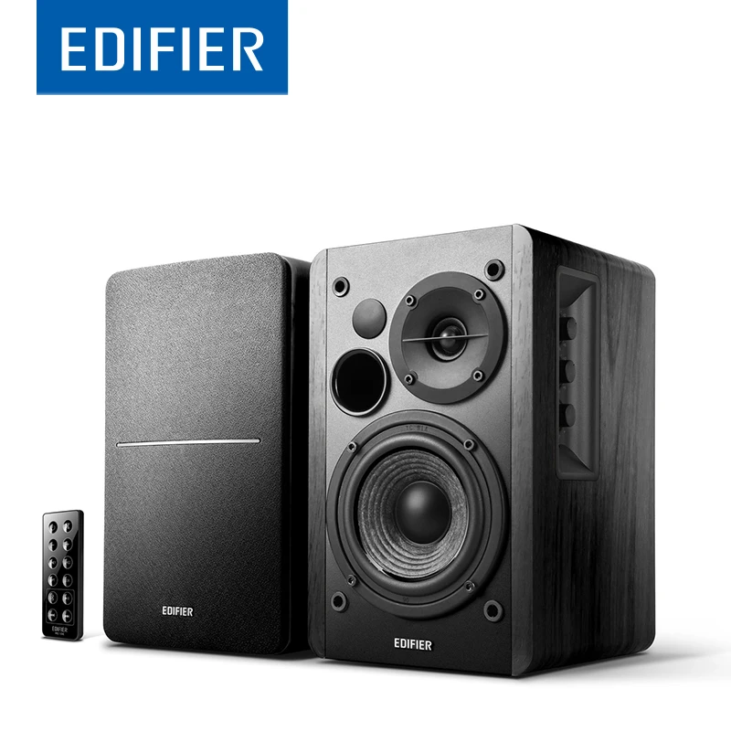 EDIFIER R1280DB Bluetooth Динамик книжная полка мощный бас Динамик поддерживает удаленное Управление Bluetooth оптический коаксиальный Двойной RCA EDIFIER R1280DB Bluetooth Динамик книжная полка мощный бас Динамик поддерживает удаленное Управление Bluetooth оптический коаксиальный Двойной RCA