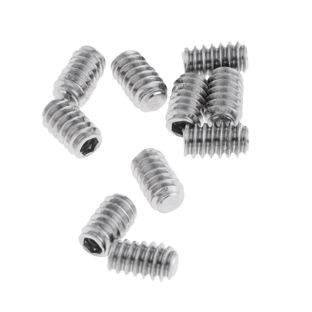 10 Pieces Surfboard Grub Screws Replacement Allen Key Screw for Surfboard Accessories Los tornillos de la comida des vis sans