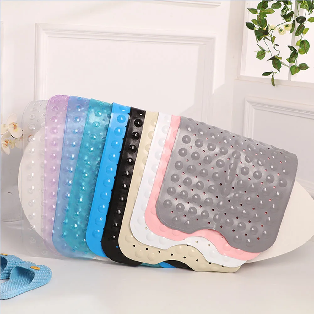 

2019 New Long Bathtub Mats Tub Non Slip Mildew Resistant Machine Washable mat Suction Anti Non slip mat