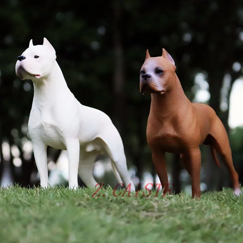

Du Gao dog Statue Simulation Bulldog Large Pet Dog Home Decor PVC Action Figure Collectible Model Toys Gift 21CM Y891