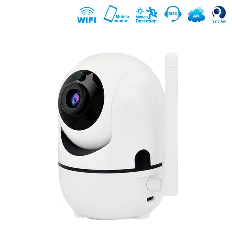 GCCAC IP камера Wifi 1080P HD Беспроводная умная PTZ видеонаблюдения 2 полосная аудио трекер