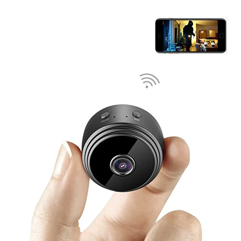 

Mini Camera WIFI HD Mini Camcorder 1080P Home Small Camera Night Vision Motion Detection Sensor Security Cam