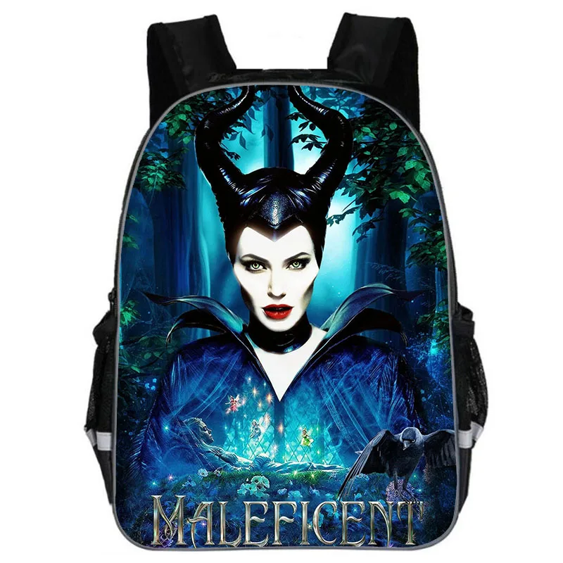 Maleficent школьная сумка для подростков девочек и мальчиков, детский персональный школьный рюкзак, модный Сказочный рюкзак с принтом из фильма школьные рюкзаки