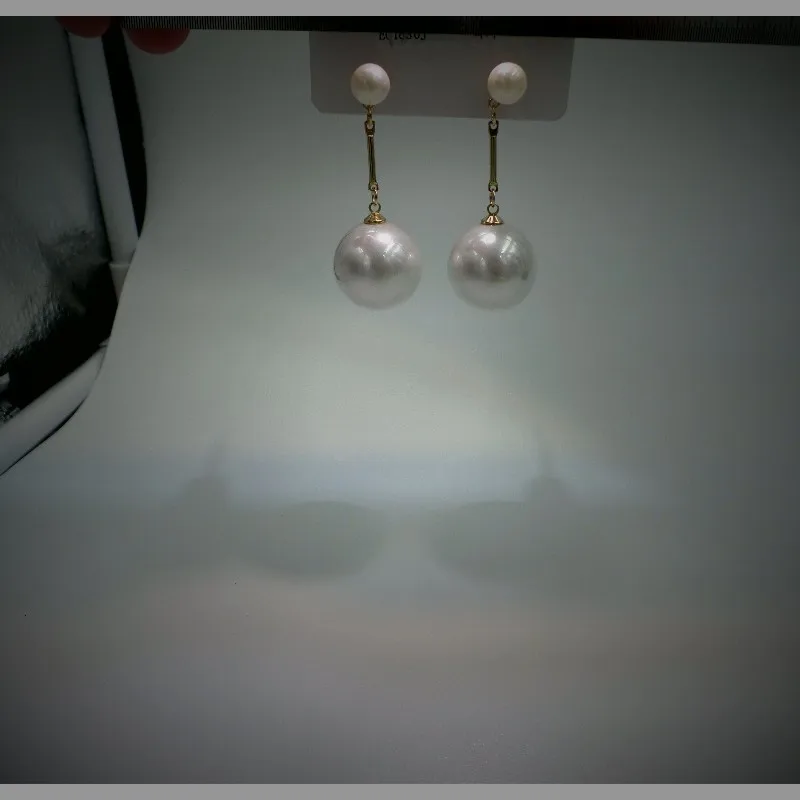 

Fashion high-end alloy pearl earrings for women's