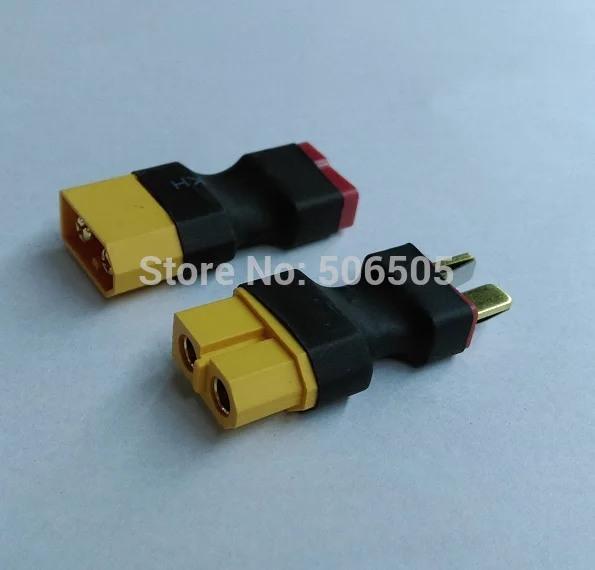 

Free shipping Female XT60 to T male and Male XT60 to T Female Connectors 10pcs/lot