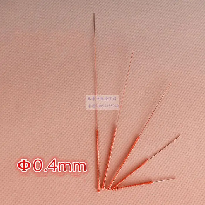 free shipping 0.4mm Sterile Acupuncture Needles Single Use 100pcs/box