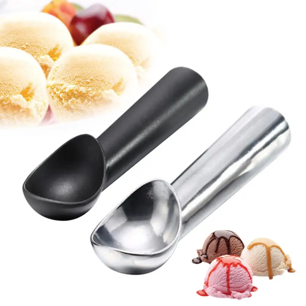 

Ice Cream Scoop 1.5 Food Grade Aluminum Alloy Non-stick Autolysis Ice Cream Fruit Cake Scoop Kitchen Restaurant Dessert Tools