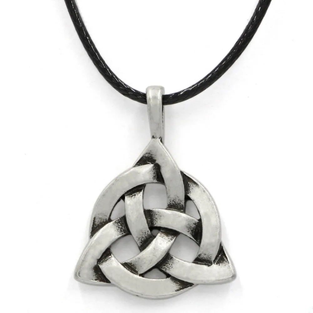 youe-shone-Viking-Triquetra-Trinity-Knot-Norse-Necklace-Irish-Scandinavian-Pewter-Pendant (2)