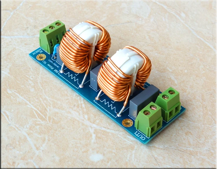Power Supply Filter Two levels Inductance Filter 18A EMI Filter Borad