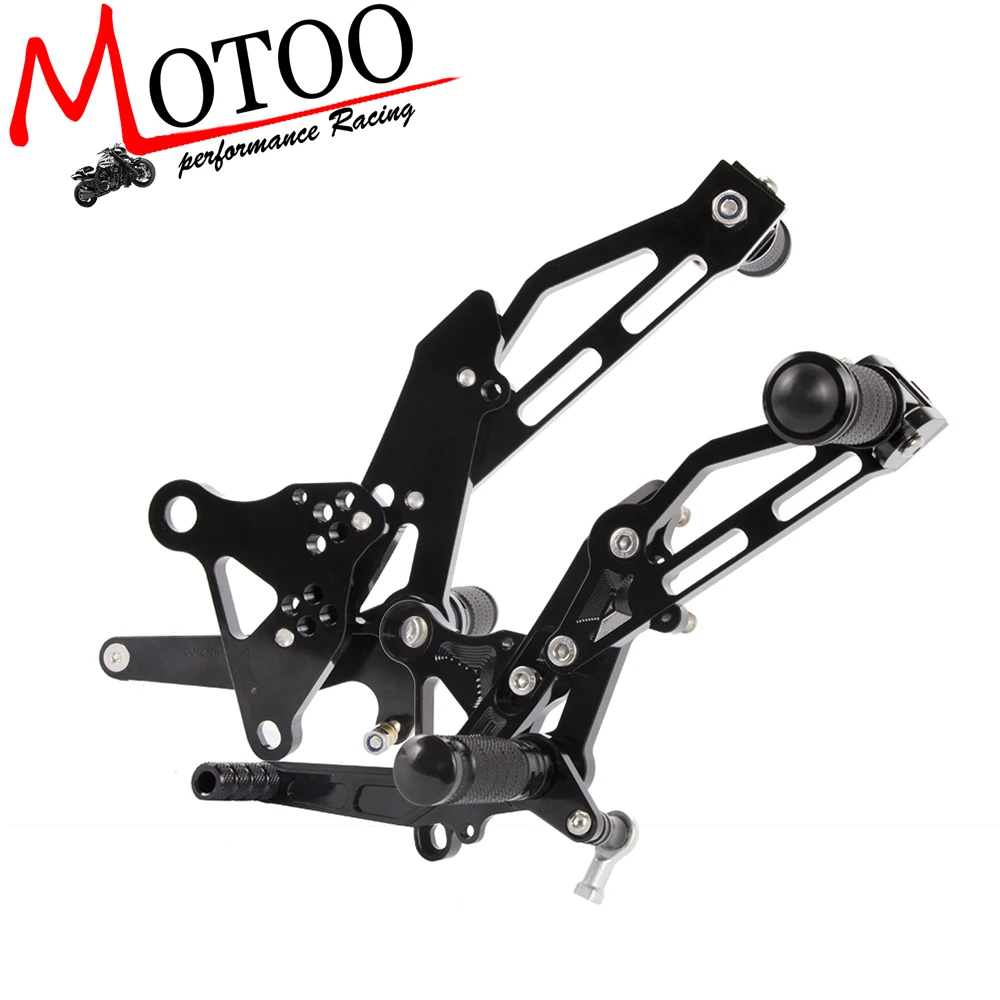 

Free shipping Full CNC Aluminum Motorcycle Adjustable Rearsets Rear Sets Foot Pegs For HONDA MSX125 GROM 2012-2015