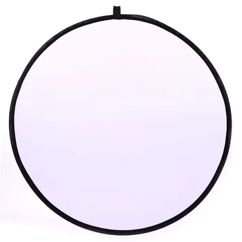 

CY 32inch 80cm Free ship Translucent Photo Studio Reflector Handhold Collapsible Portable Disc Light Reflector for Photography