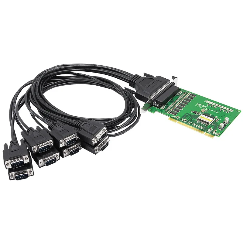 

UT-768 PCI to 8-port RS232 multi-port serial card industrial grade computer serial port expansion card with serial cable UT-768
