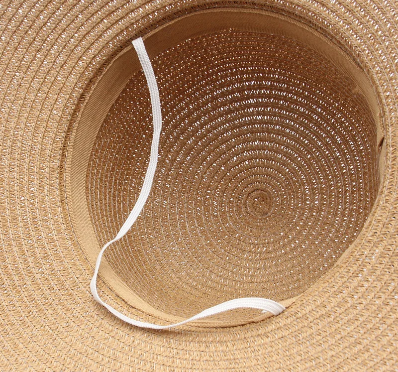 Женская защита от солнца Панама шляпа для женщин вы Купол шляпа от солнца шов на солнце женские соломенные шляпы канотье шляпа chapeu de praia feminino chapeus