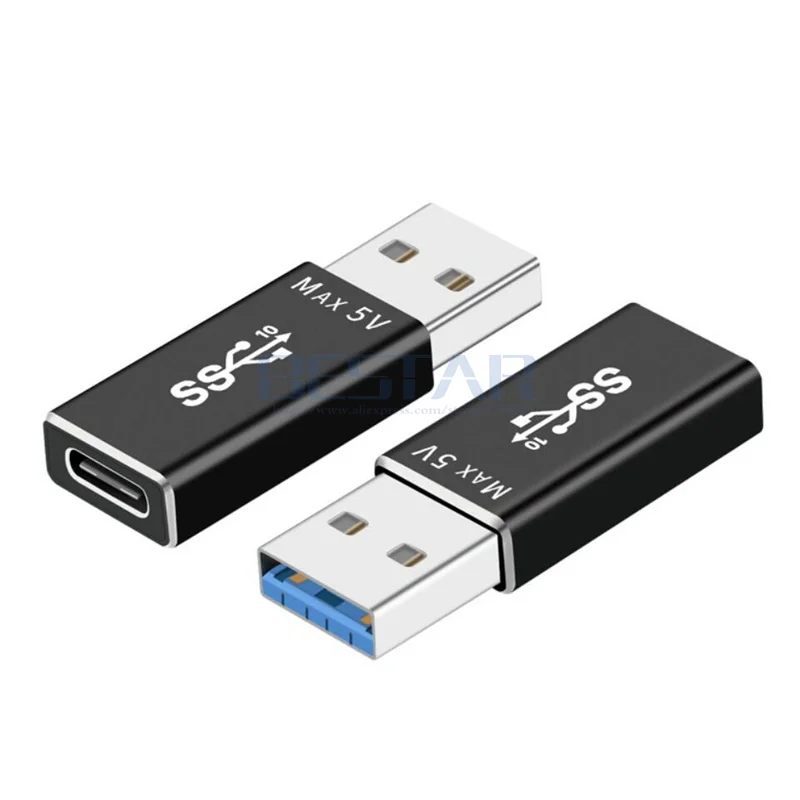 Новинка, 10 Гбит/с, 5 В, USB-C, USB 3,1 type C, женский, USB 3,0, Мужской адаптер, соединитель, конвертер, USB3.1 type-c