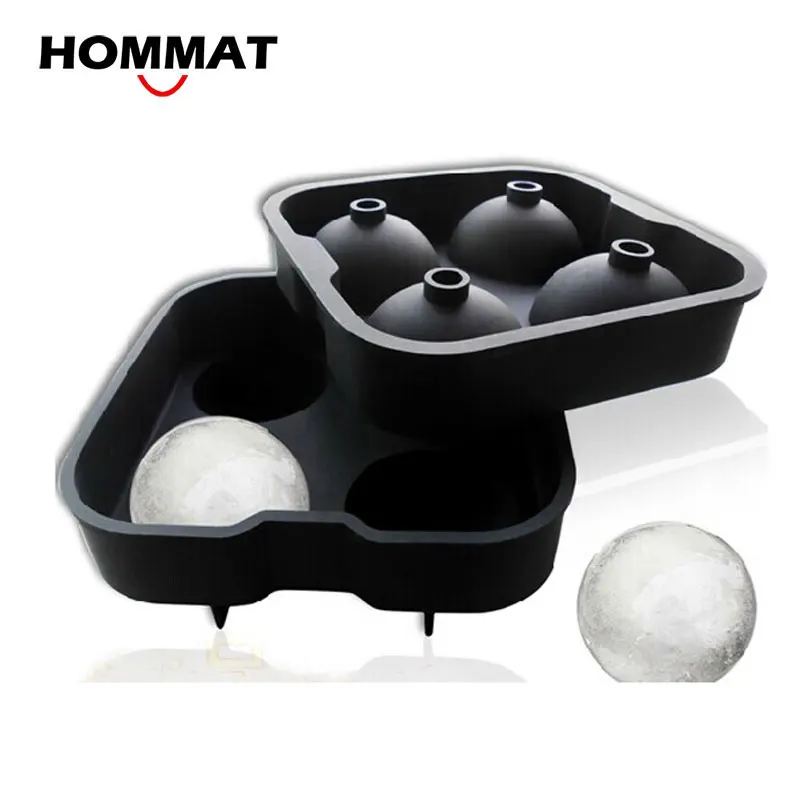 Silicon Freezer Sphere Round Ice Ball Mold Frozen Silicone Form for Ice