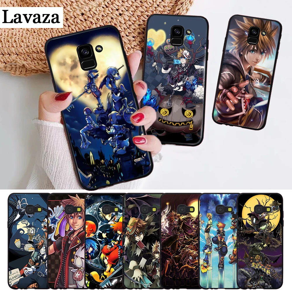 

Lavaza Kingdom Hearts DIY Luxury Silicone Case for Samsung A3 A5 2016 2017 A6 Plus 2018 A7 A8 A9 A10 A30 A40 A50 A70 J6