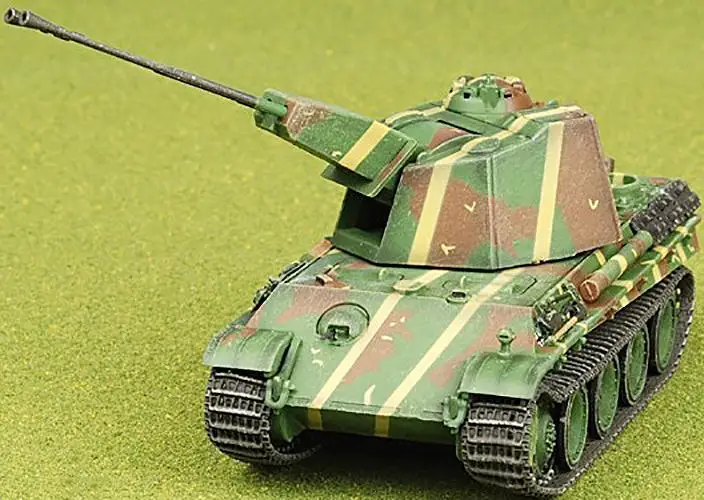 Gragon 5,5 см ZwillingFlakpanzer 1/72 литье под давлением модель готового танка