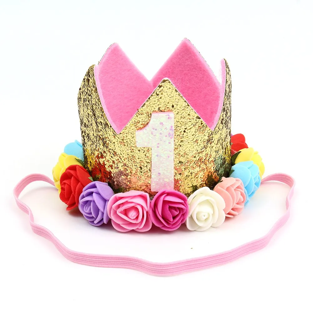 Birthday Crown Pet Hat for Dogs/Cats Party Letter Print Dog Cap for Puppy Kitten Cute Pet Headwears Decorative Pet Accessories