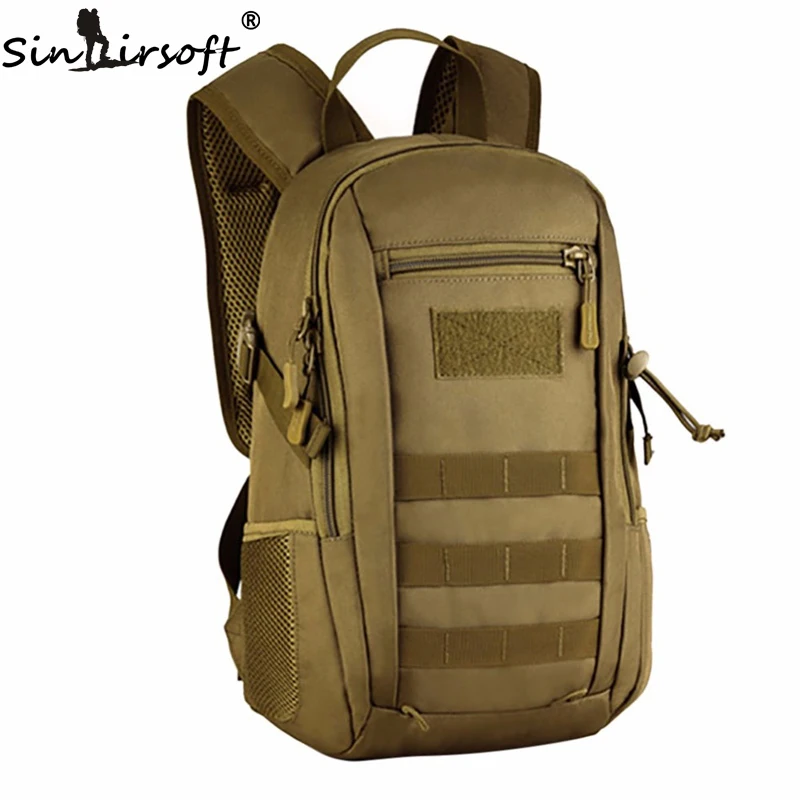 

SINAIRSOFT Military Tactical Backpack Camouflage Men Women Bags Molle Rucksack Trek Backpacks Bag 12L Small Backpacks LY0091
