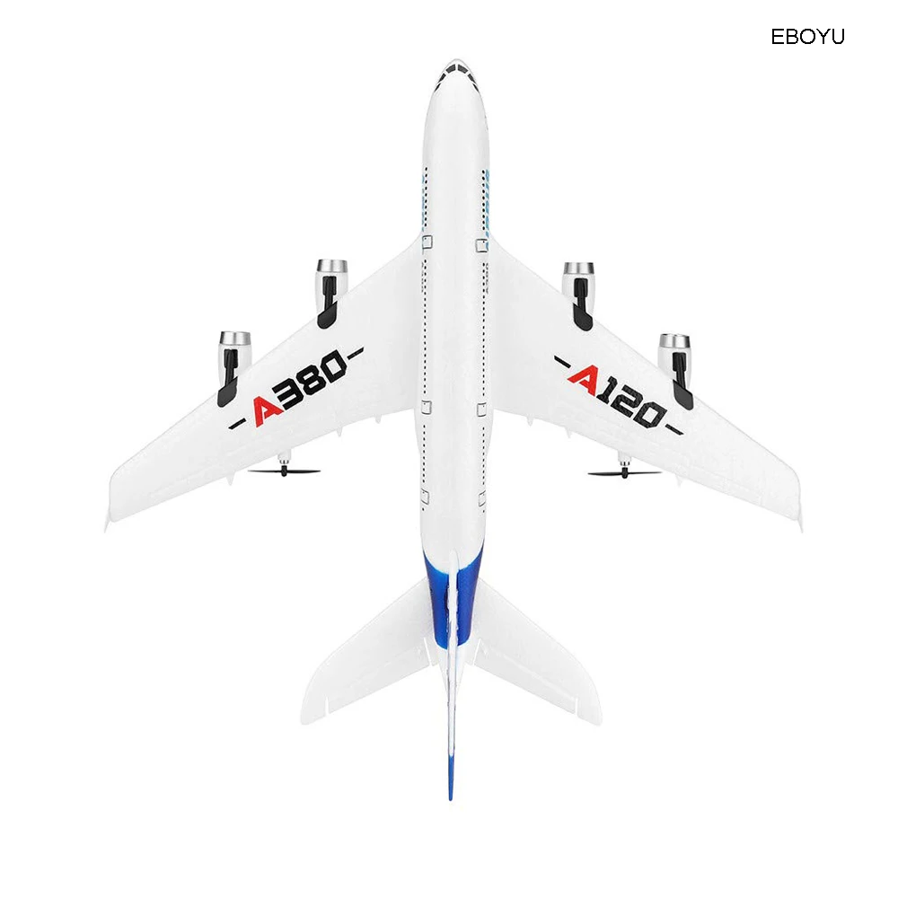 Модель Wltoys Xk A120 Airbus A380 радиоуправляемый самолет 2 4g 3ch Epp Rc с фиксированным крыльем