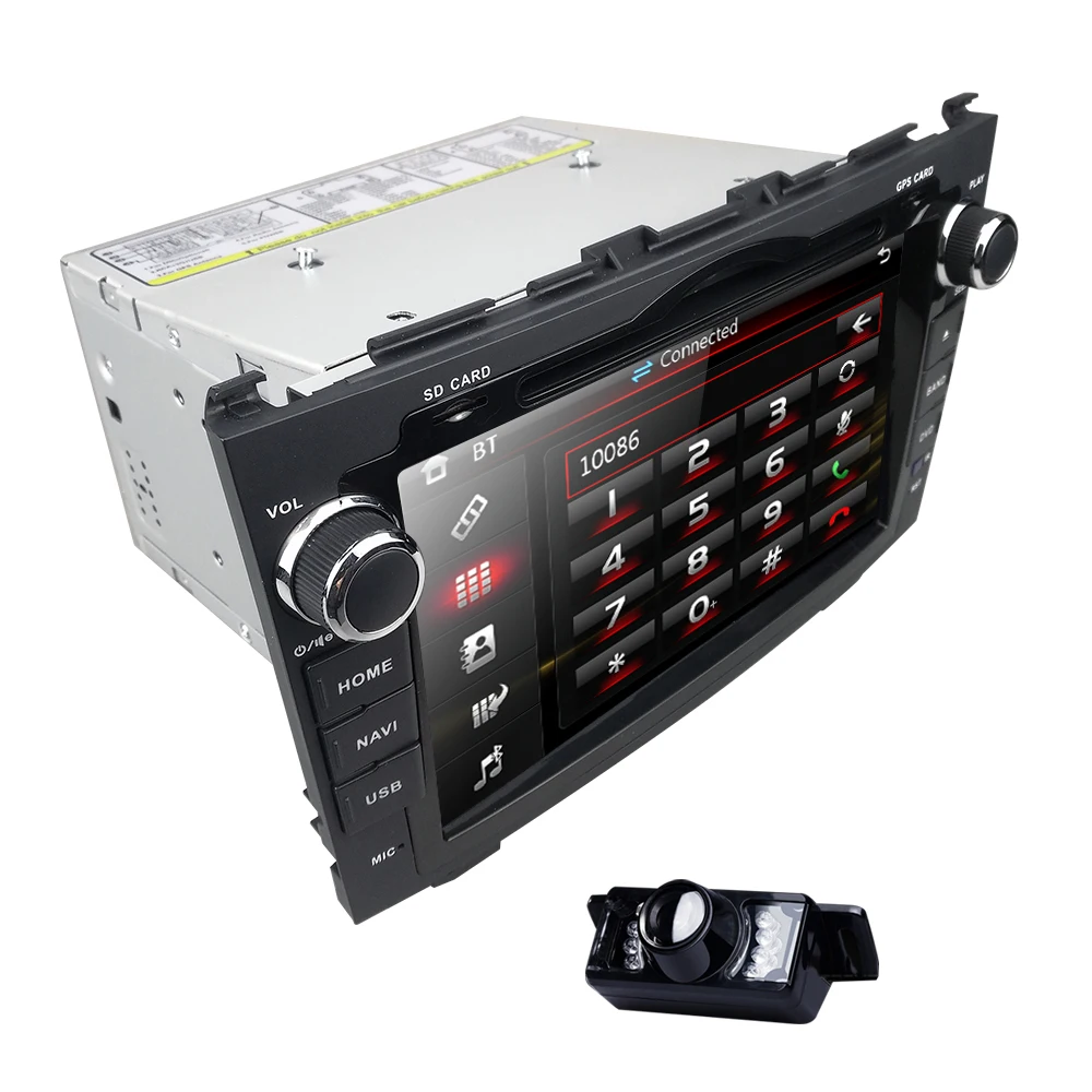 Sale for HONDA CRV 2007-2011 GPS Navigation 8" 2 din car monitor Bluetooth RDS Radio Steering Wheel Control USB Subwoofer AUX CAM-IN 4