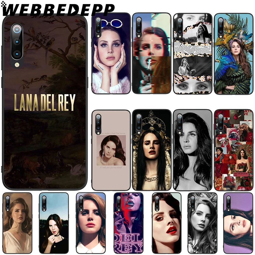 

WEBBEDEPP Singer Model Lana Del Rey Soft TPU Case Cover for Xiaomi Mi 6 8 A2 Lite 6 9 A1 Mix 2s Max 3 F1 Case