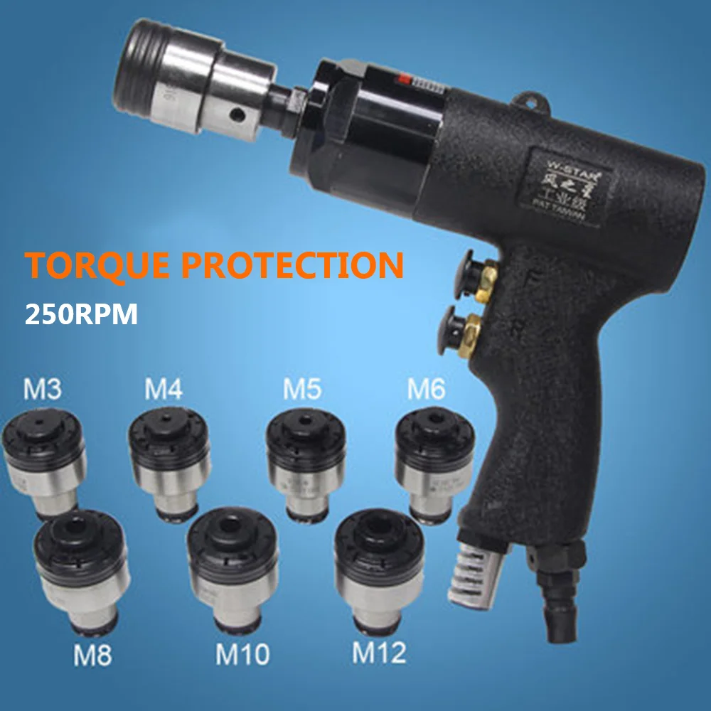 Tapping Tool Torque Protection Pneumatic Tapping Machine Self locking