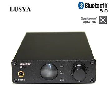 

12AU7 Tube Csr8675 Bluetooth 5.0 ES9018 DAC Decoder for Car Fiber Coaxial Input Support 24bit 196Khz For 8-300ohm T0688