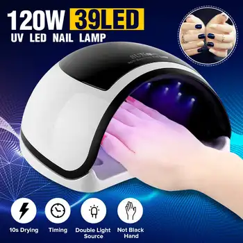

SUNH3 Plus 120W 96Leds UV Lamp Nail Dryer LED Nail Art Lamp USB Polish Acrylic Gel Light Nail Machine