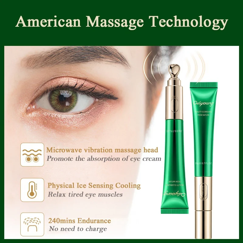 

Electric Massage Eye Cream Anti Wrinkle Anti-Puffiness Anti-Aging Fashion Eye Care Make Up Beauty Tool