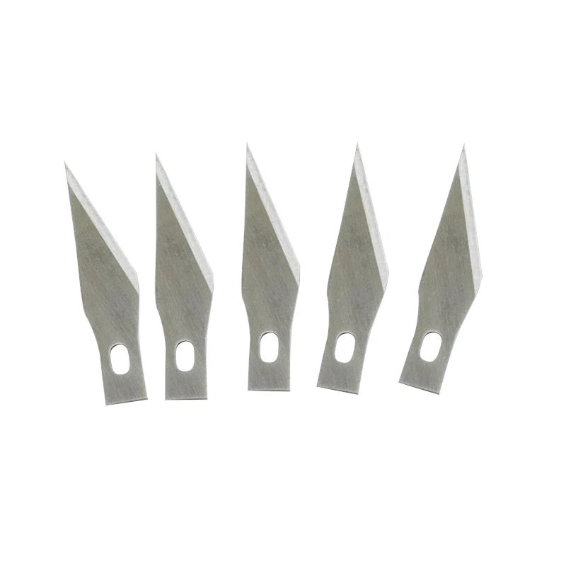 Non-Slip Metal Scalpel Knife Tools Kit Cutter Engraving Craft knives + 5pcs Blades Mobile Phone PCB DIY Repair Hand Tools
