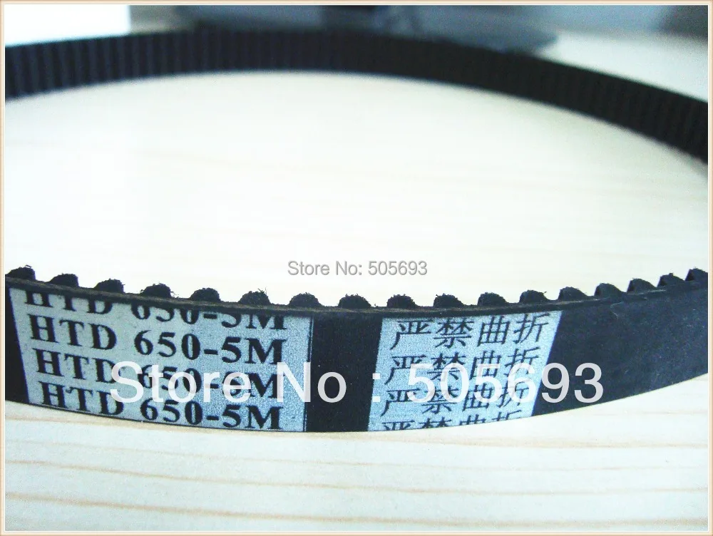 650HTD5M круглый сроки belt15mm ширина 650 мм(длина
