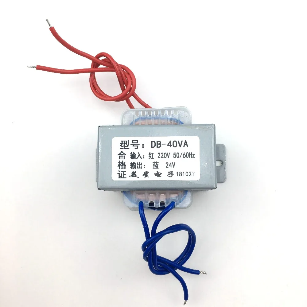 transformador de 40w ei66 transformador 220v para 24v ac 01