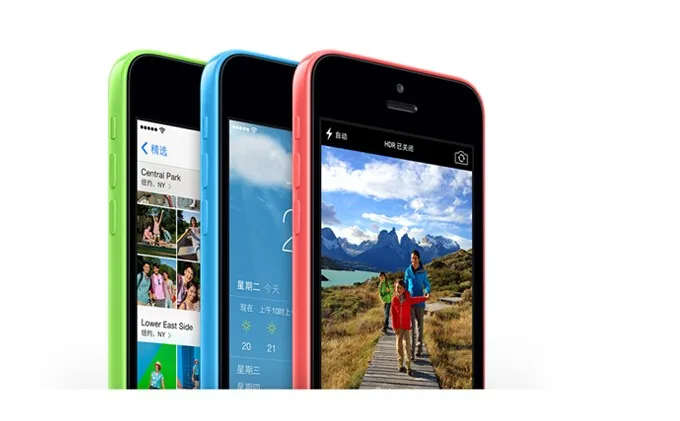 Used Original Apple iPhone 5C Unlocked Dual Core Cell Phone 8GB/16GB/32GB ROM WCDMA 3G Used Phone cheap apple cell phones