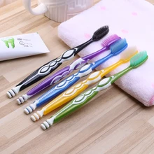 Зубная щетка ультра мягкая камедь-защитный анион здоровья бамбуковый уголь зубная щетка