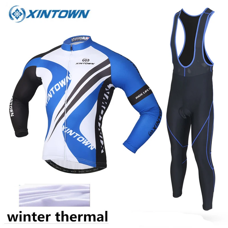 

2018 New Arrival Winter Cycling Clothing Thermal Fleece Cycling Jersey Long Sleeve MTB Ropa Ciclismo Hombre Bike Cycling Clothes