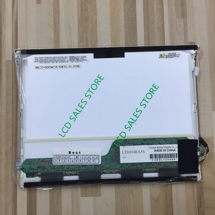 LTD104EA5S 1024*768 10,4 INCH промышленный монитор экран ЖК-дисплей LVDS 14 контакты