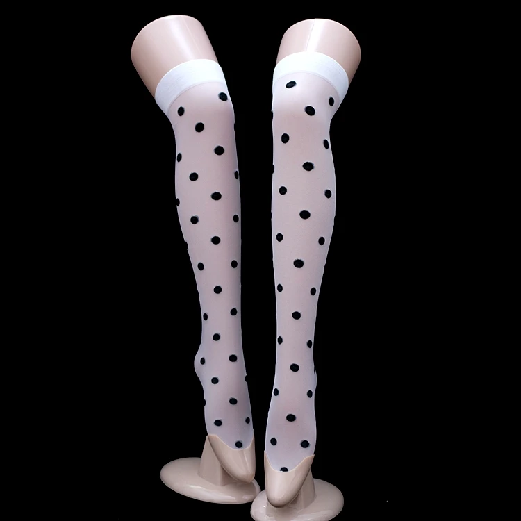 NEW Women fashion Sexy sheer Stockings Tights black Dot Pantyhose High quality Elastic Tights