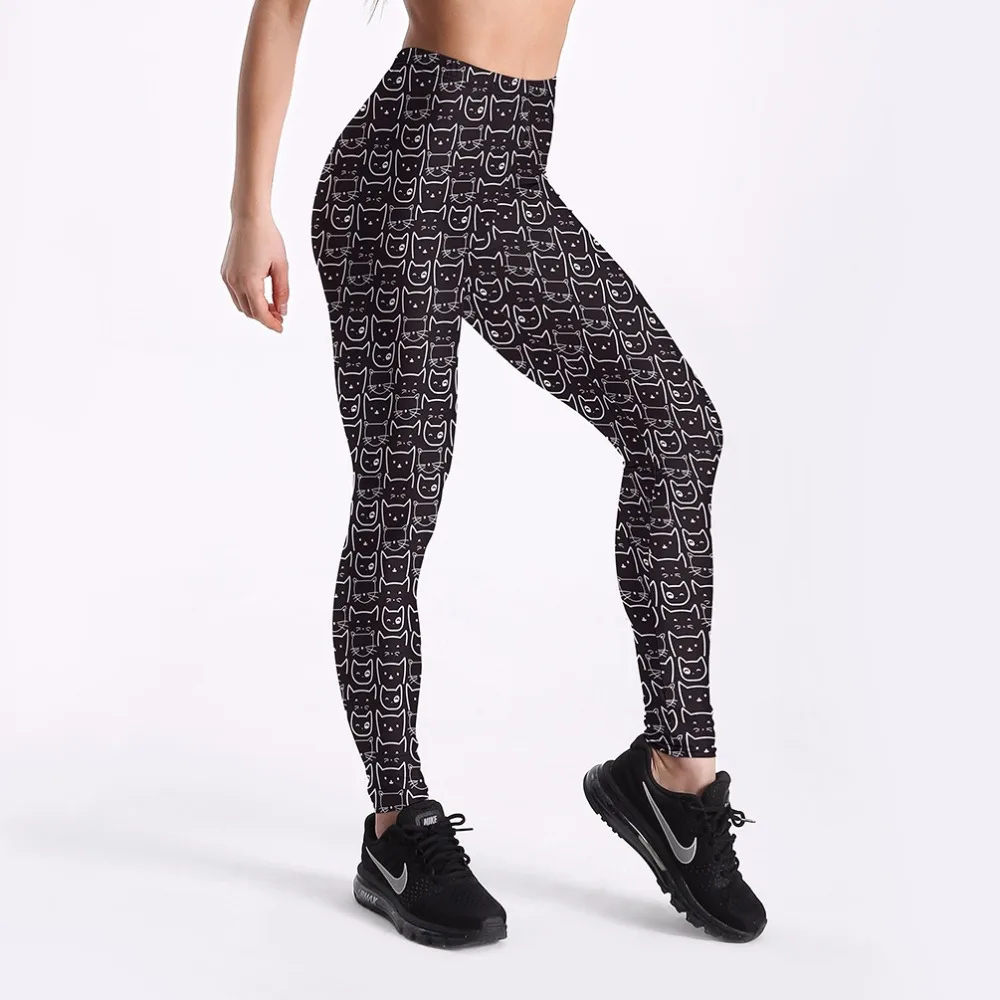The United States hot new fashion national style pattern printing casual breathable leggings sexy fitness ladies leggings The United States hot new fashion national style pattern printing casual breathable leggings sexy fitness ladies leggings